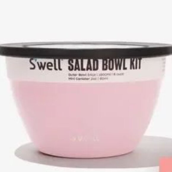 S'well Salad Bowl Kit in Pink Topaz - Picture 1 of 3